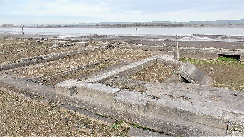 Spuren der Vergangenheit am Stausee Kelbra