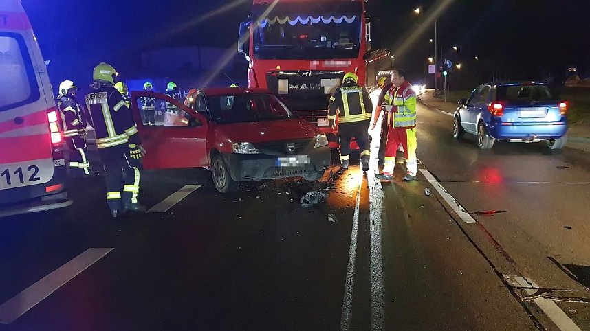 Unfall in Greu&szlig;en
