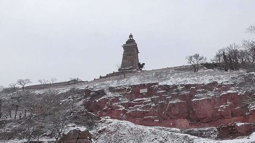 Winter im Kyffh&auml;userwald
