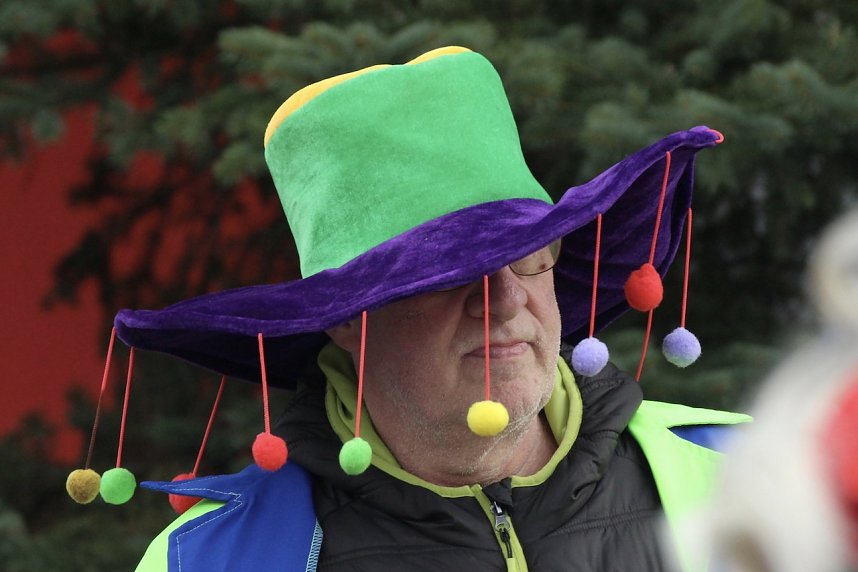 Ausgelassen und fr&ouml;hlich feierten die Menschen am Rosenmontag in Sondershausen