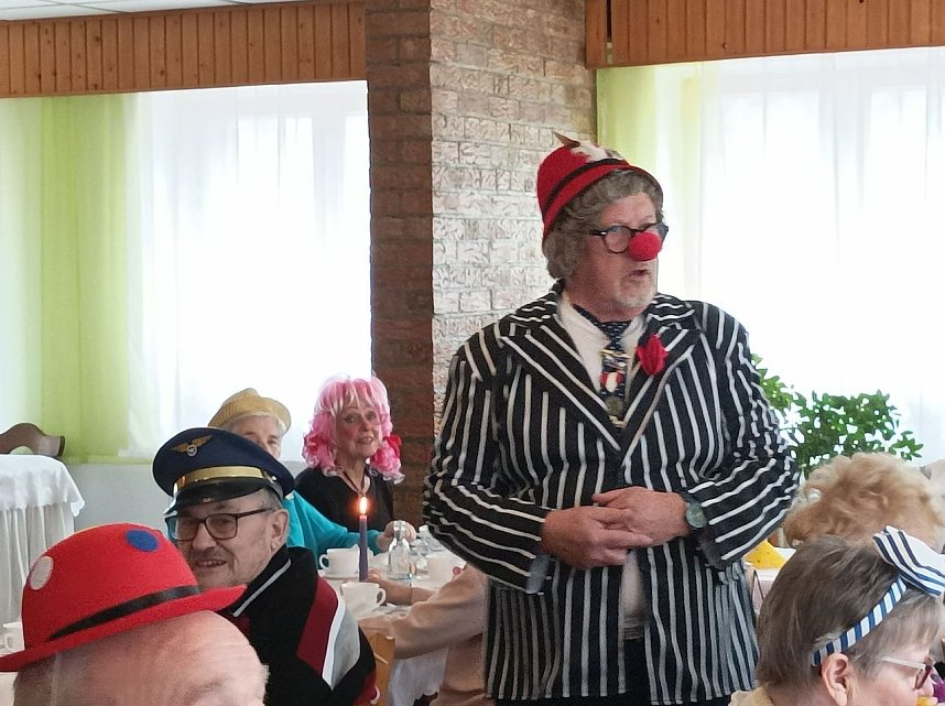 Fasching bei der WB4 der Volkssolidarit&auml;t