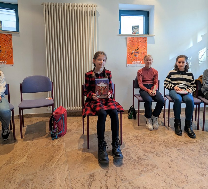 64. Vorlesewettbewerb 2022/2023: Regionalentscheid in der Stadtbibliothek Johann Karl Wezel in Sondershausen