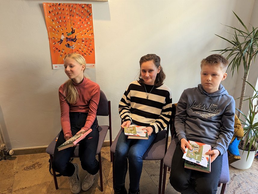 64. Vorlesewettbewerb 2022/2023: Regionalentscheid in der Stadtbibliothek Johann Karl Wezel in Sondershausen