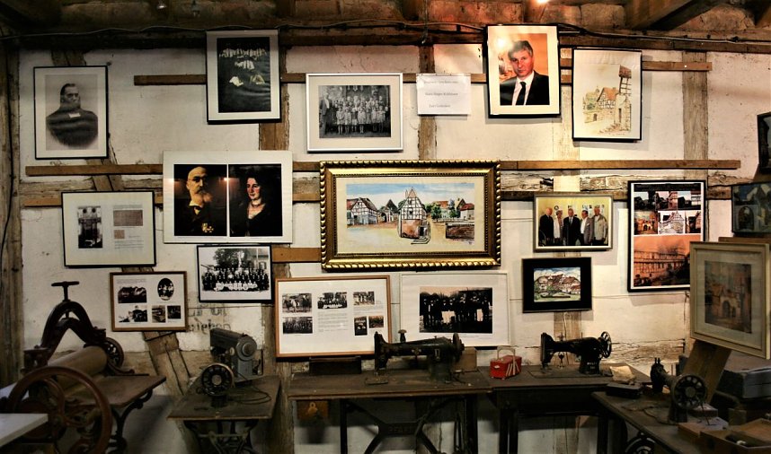 Blick in das Aulebener Museum