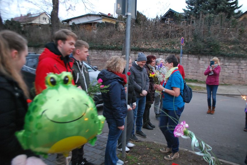 Die Eltern der Kindervilla verabschieden Kerstin Stolberg