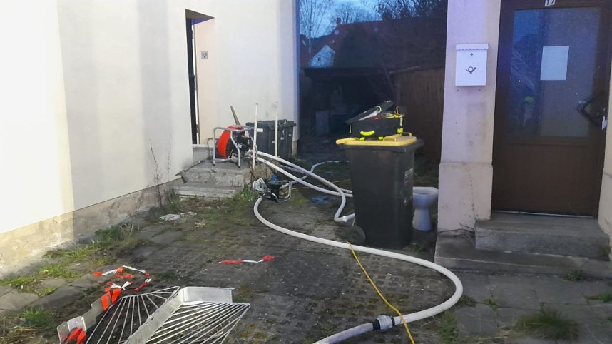 Brand in Bad Frankenhausen 
