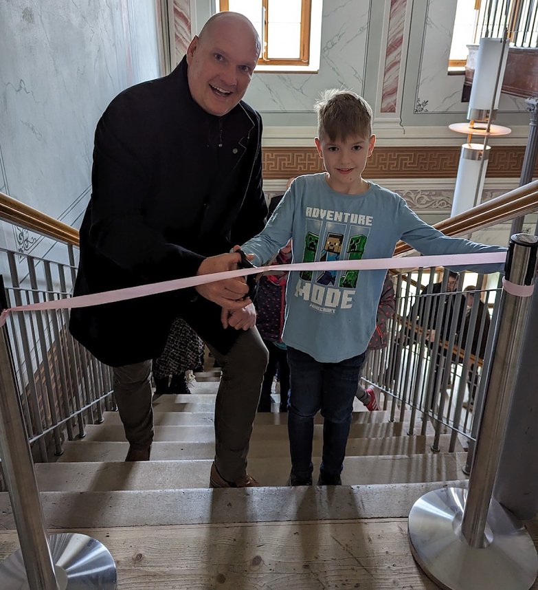 Er&ouml;ffnung der interaktiven KInderstation im Schlossmuseum Sondershausen