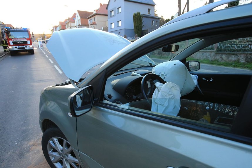 Unfall in Sondershausen