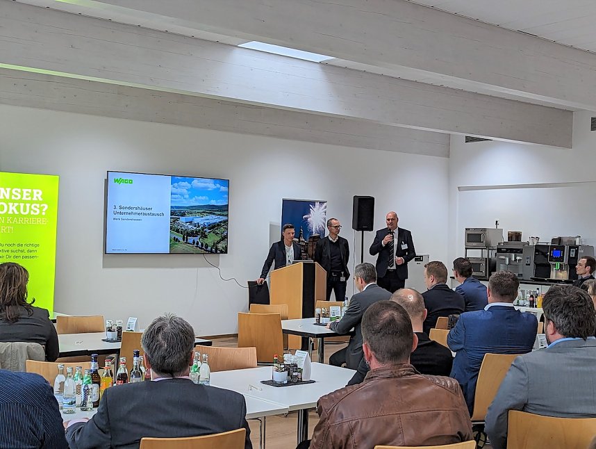 3. Unternehmensaustausch zu Gast bei WAGO