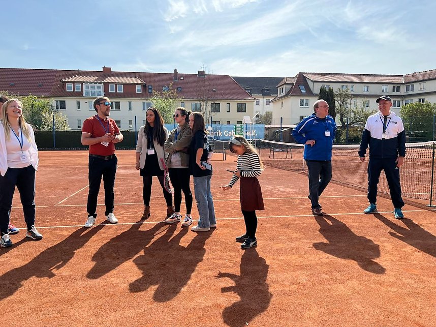 Erfolgreicher Tag der offenen T&uuml;r beim Tennis Verein Blau-Wei&szlig; in Sondershausen