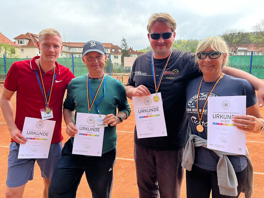 Erfolgreicher Tag der offenen T&uuml;r beim Tennis Verein Blau-Wei&szlig; in Sondershausen