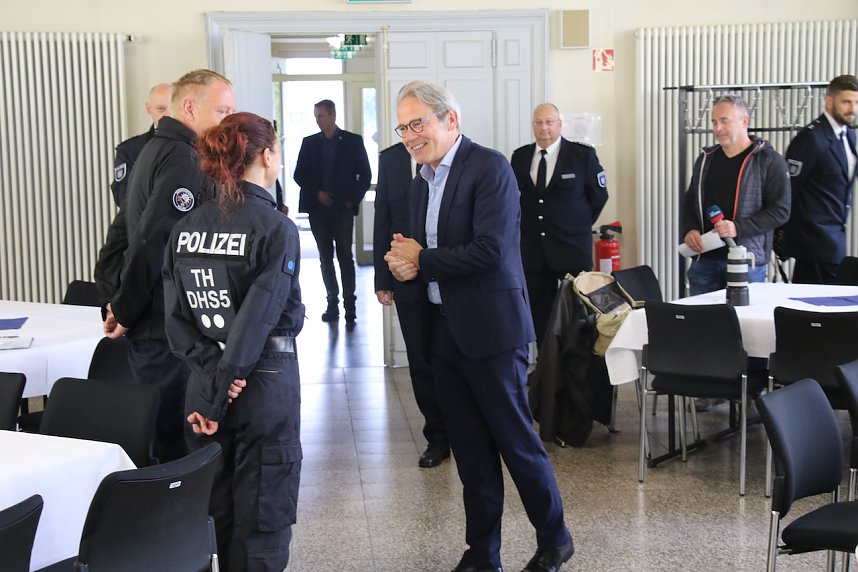 Besuch bei der Nordh&auml;user Hundestaffel