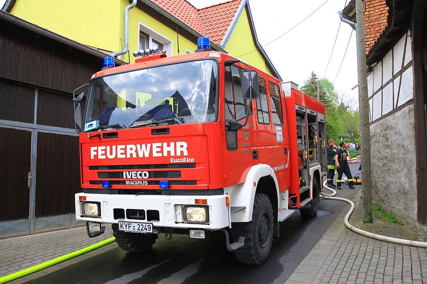 Wohnungsbrand in Keula