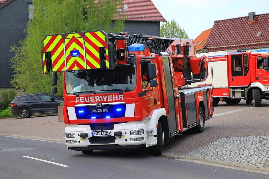 Wohnungsbrand in Keula