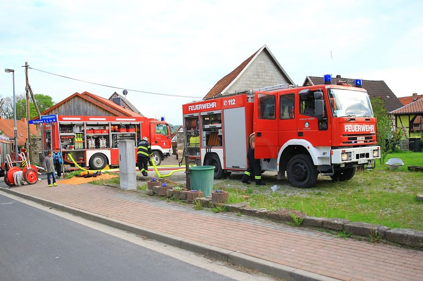 Wohnungsbrand in Keula