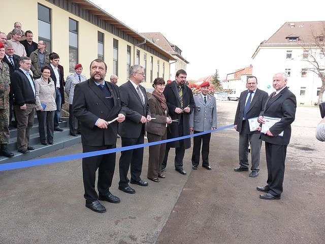 Einweihung neues Wirtschaftsgeb&auml;ude