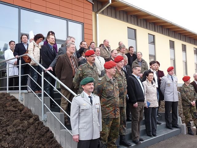 Einweihung neues Wirtschaftsgeb&auml;ude