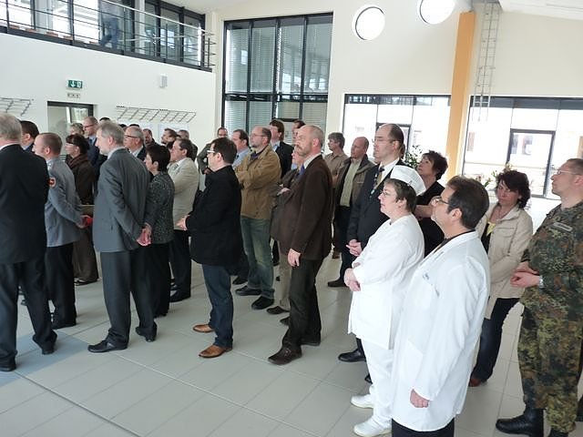 Einweihung neues Wirtschaftsgeb&auml;ude