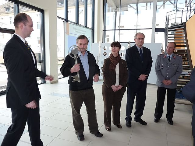 Einweihung neues Wirtschaftsgeb&auml;ude