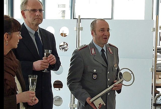 Einweihung neues Wirtschaftsgeb&auml;ude