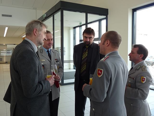 Einweihung neues Wirtschaftsgeb&auml;ude