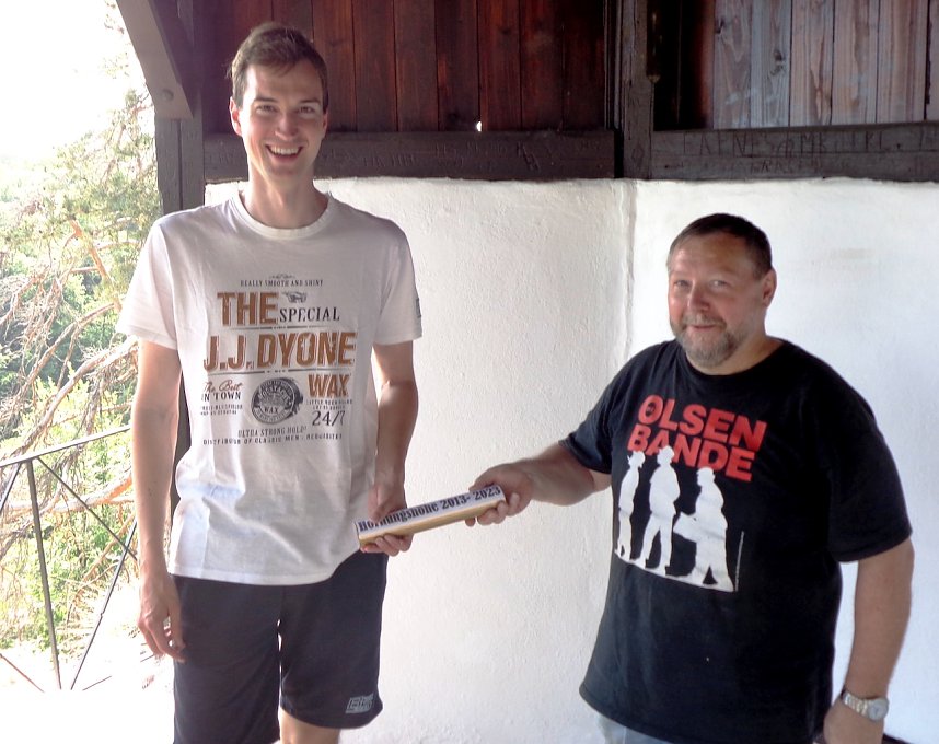 Arbeitseinsatz an der Hornungsh&ouml;he