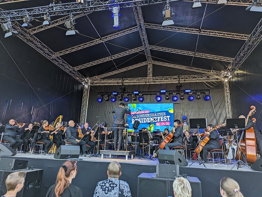 Das 20. Sondersh&auml;user Residenzfest wurde f&uuml;rstlich gefeiert