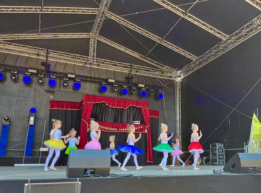 Das Tanzstudio Radeva auf dem Residenzfest