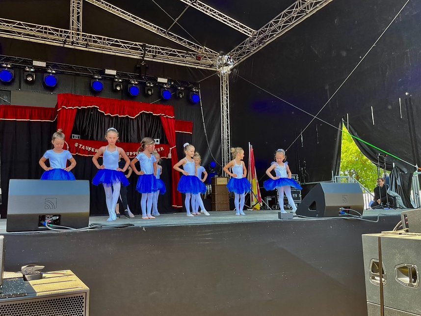 Das Tanzstudio Radeva auf dem Residenzfest