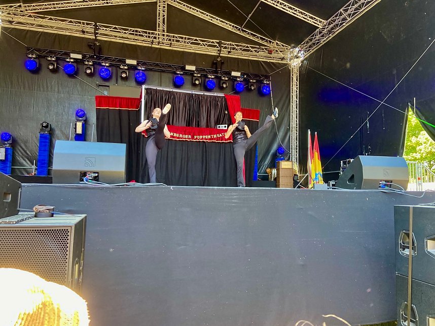 Das Tanzstudio Radeva auf dem Residenzfest