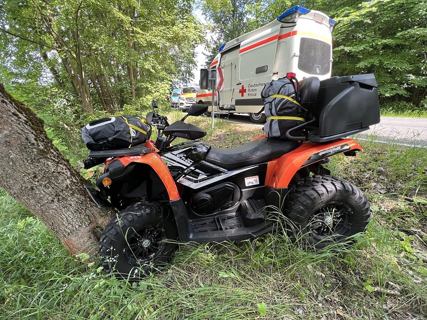 Quad-Unfalll bei Stra&szlig;burg