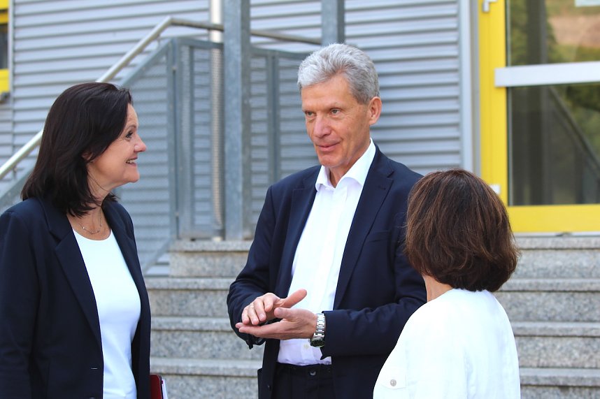 Spatenstich f&uuml;r den Berufsschulen-Campus II in der Salzstra&szlig;e in Sondershausen
