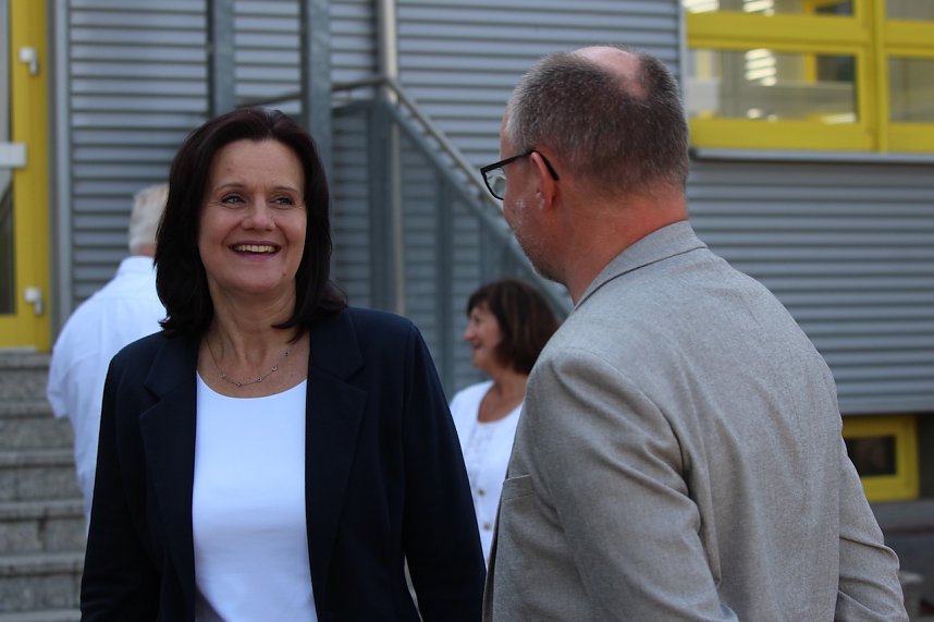 Spatenstich f&uuml;r den Berufsschulen-Campus II in der Salzstra&szlig;e in Sondershausen