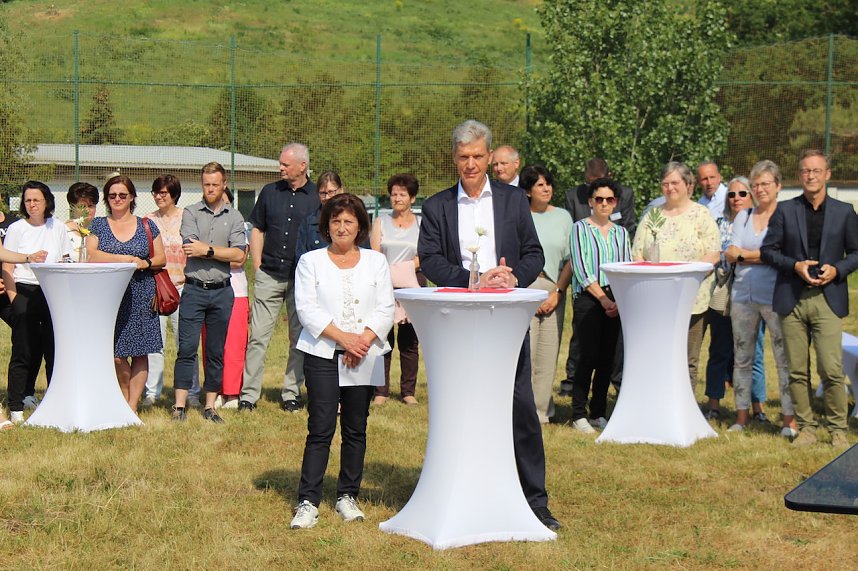 Spatenstich f&uuml;r den Berufsschulen-Campus II in der Salzstra&szlig;e in Sondershausen