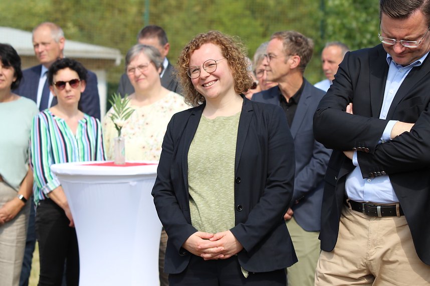 Spatenstich f&uuml;r den Berufsschulen-Campus II in der Salzstra&szlig;e in Sondershausen