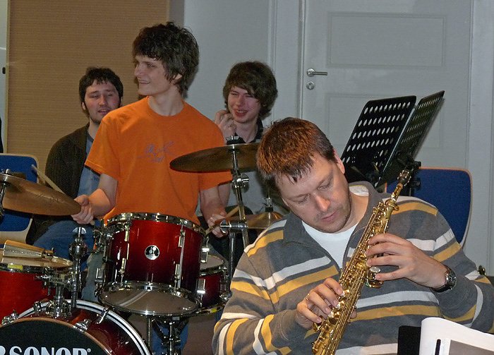 Landesjugendbigband probt