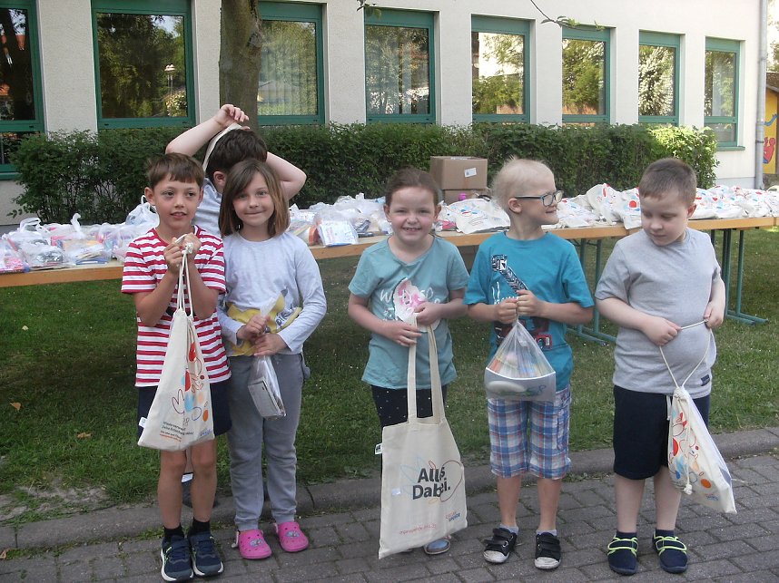 Sponsoren Tombola am Staatlichen regionalen F&ouml;rderzentrum in Sondershausen