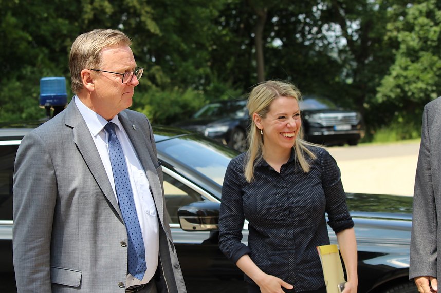 Ministerpr&auml;sident Ramelow besucht Landesmusikakademie Sondershausen auf seiner Sommertour