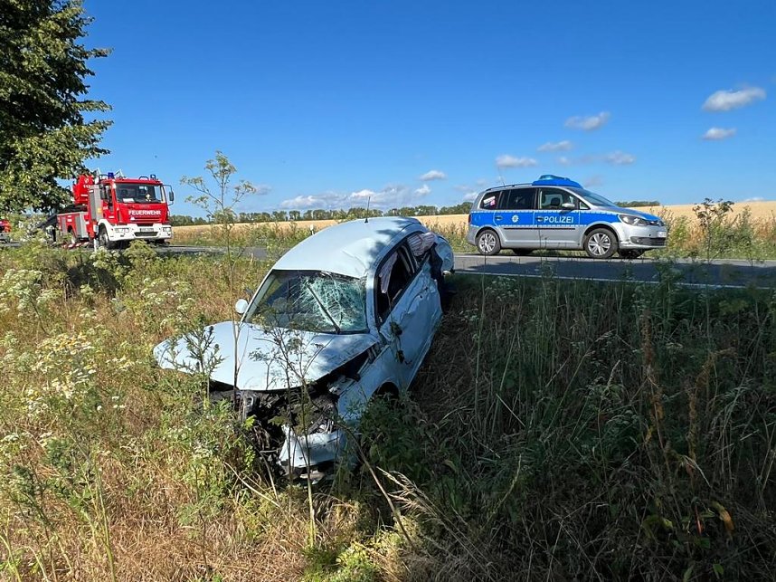 Unfall bei Esperstedt