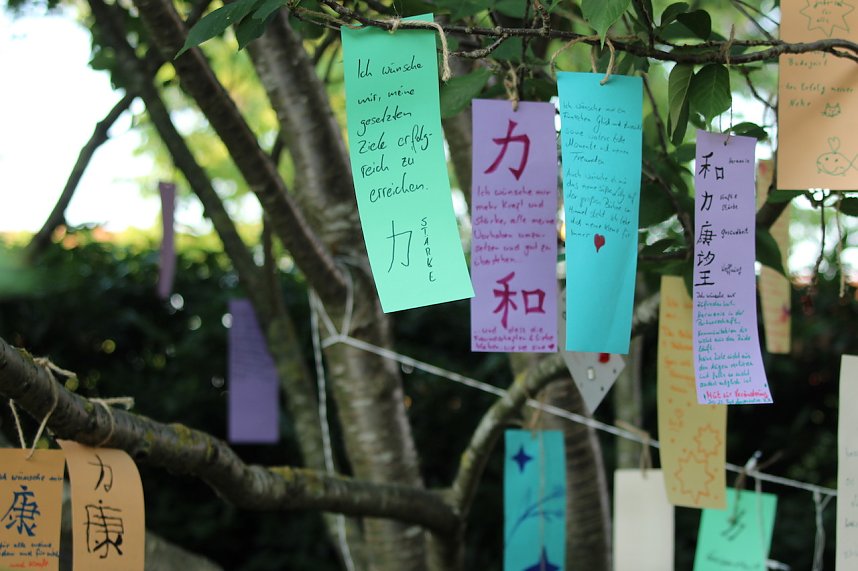 Sternenfest TANABATA im Japanischen Garten in Bad Langensalza