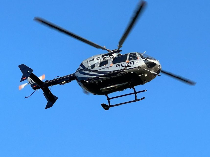 Brand eines Feldes bei Reinsdrof