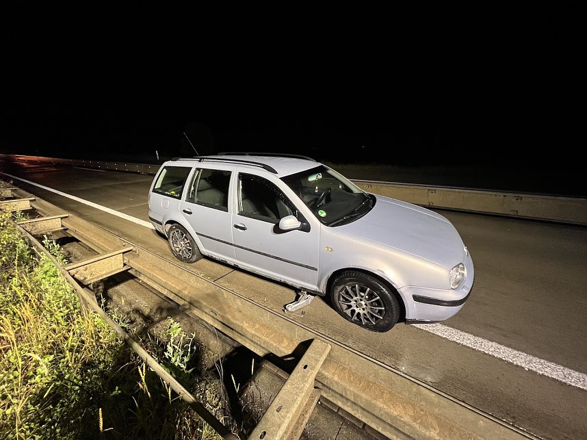 Unfall letzte Nacht auf der A 38