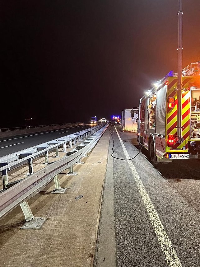 Unfall auf der A38