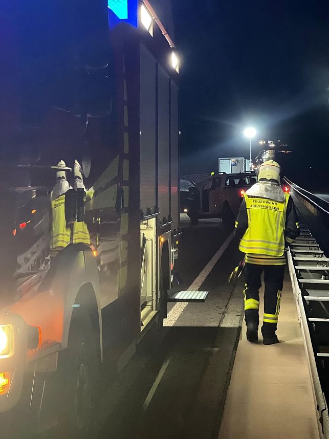Unfall auf der A38