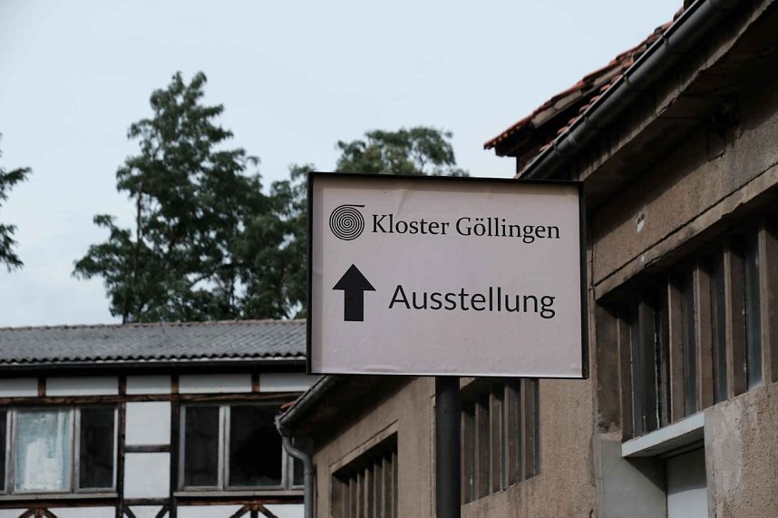 Peter Blei unterwegs im Kloster G&ouml;llingen