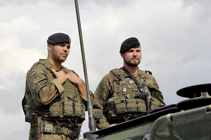 Ministerpr&auml;sident Ramelow zu Besuch in der Kyffh&auml;user Kaserne