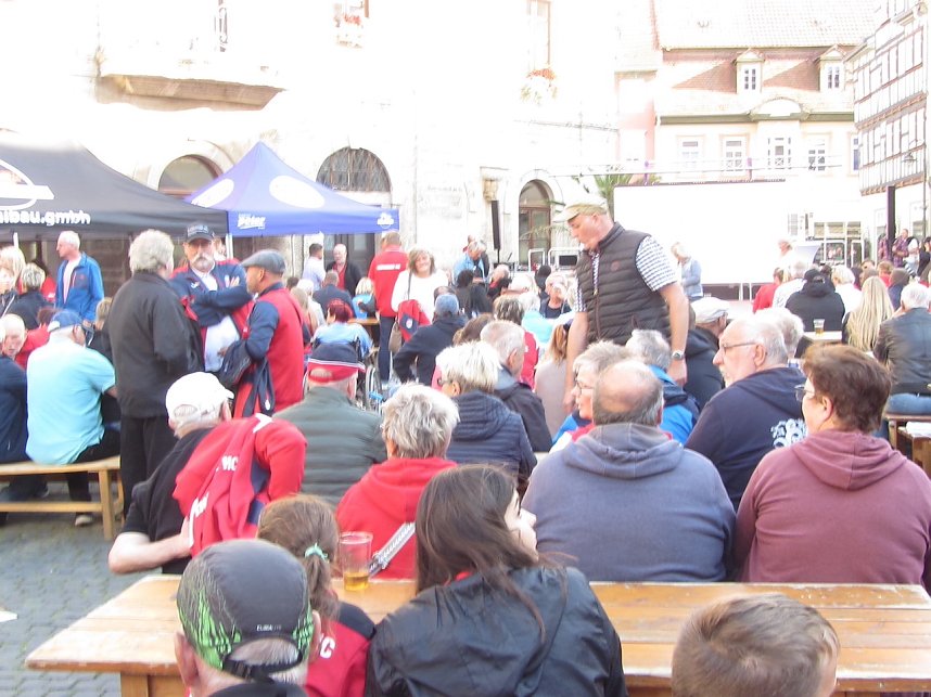 Saisoner&ouml;ffnung des THC auf dem Bad Langensalzaer Neumarkt