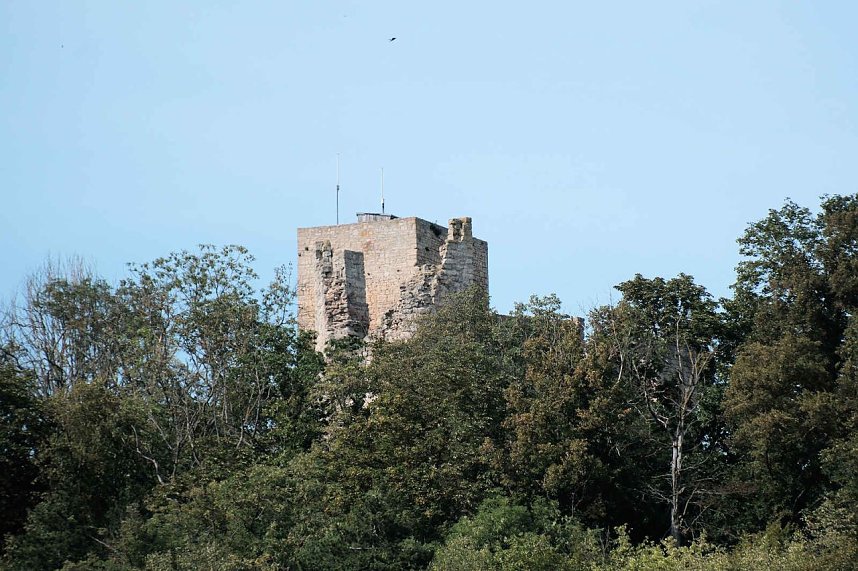Peter Blei unterwegs auf der Sachsenburg