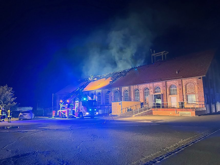 Gro&szlig;brand in Bleicherode
