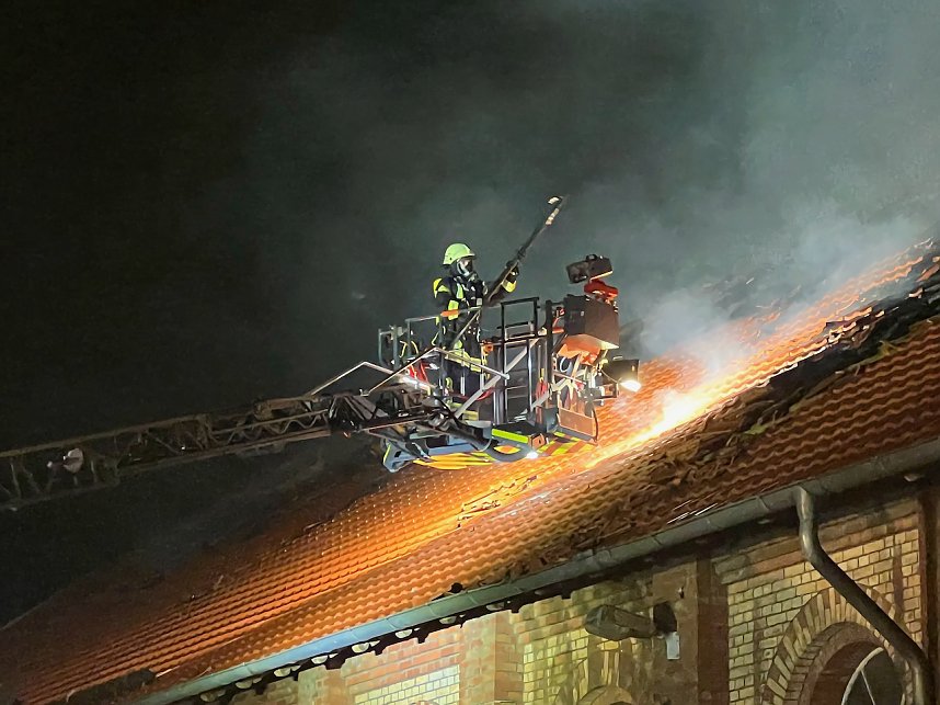 Gro&szlig;brand in Bleicherode